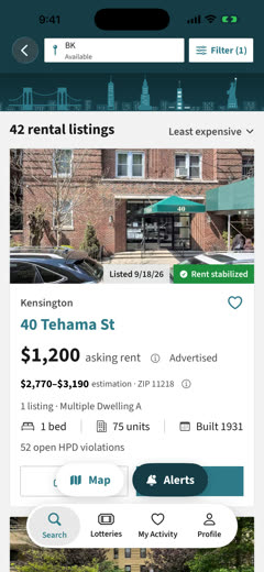 Find A Crib listings