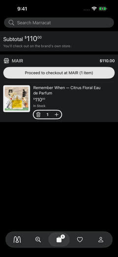 Marracat cart
